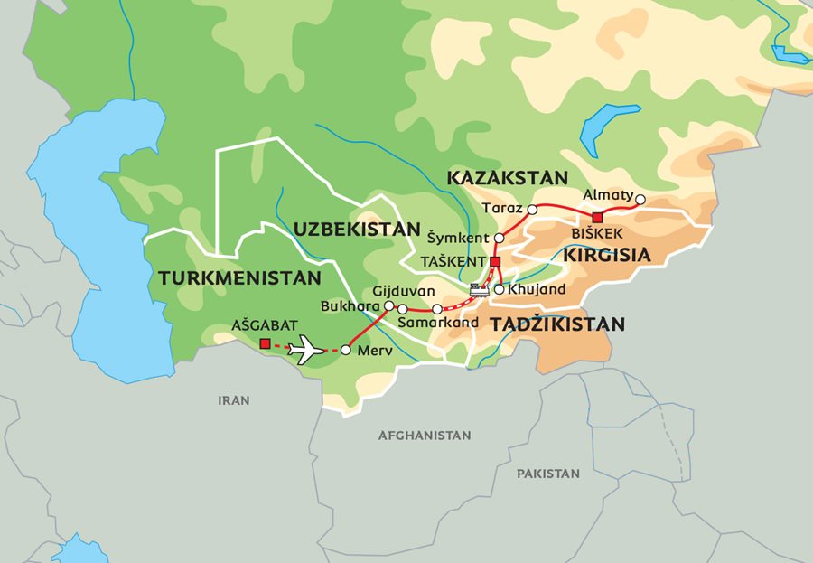 Sovjetistan –viisi Keski-Aasian valtiota