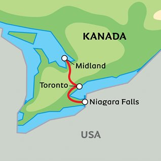 Toronto ja Niagaran putoukset