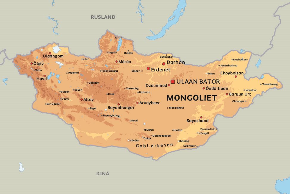 Top 52+ imagen mongolia kartta