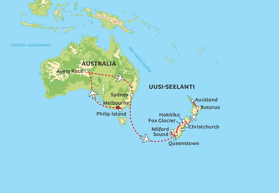 Australia & Uusi-Seelanti